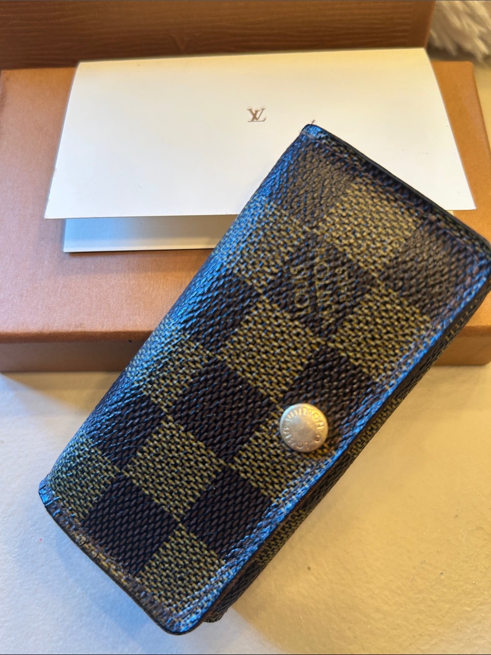 Louis Vuitton Damier Ebene Key Holder
